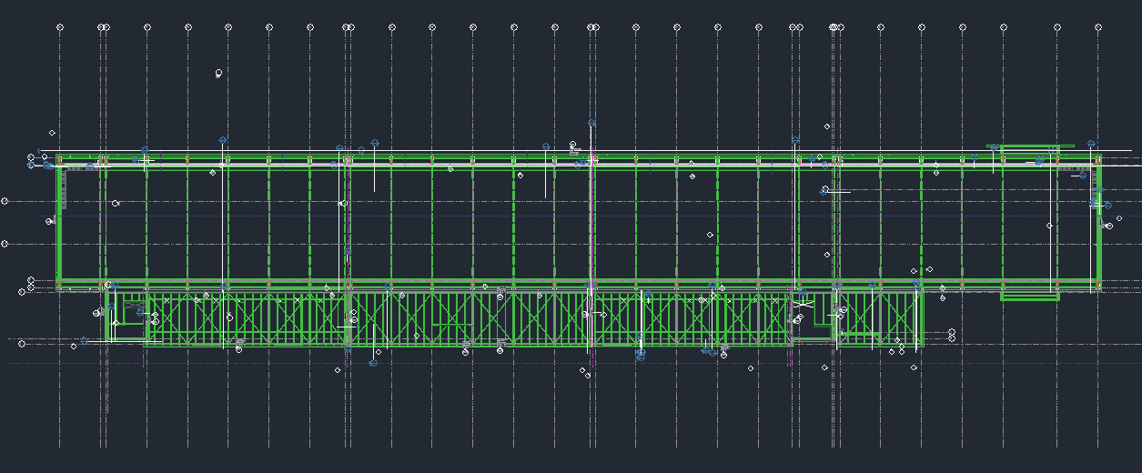 Power House 3D Framing Plan